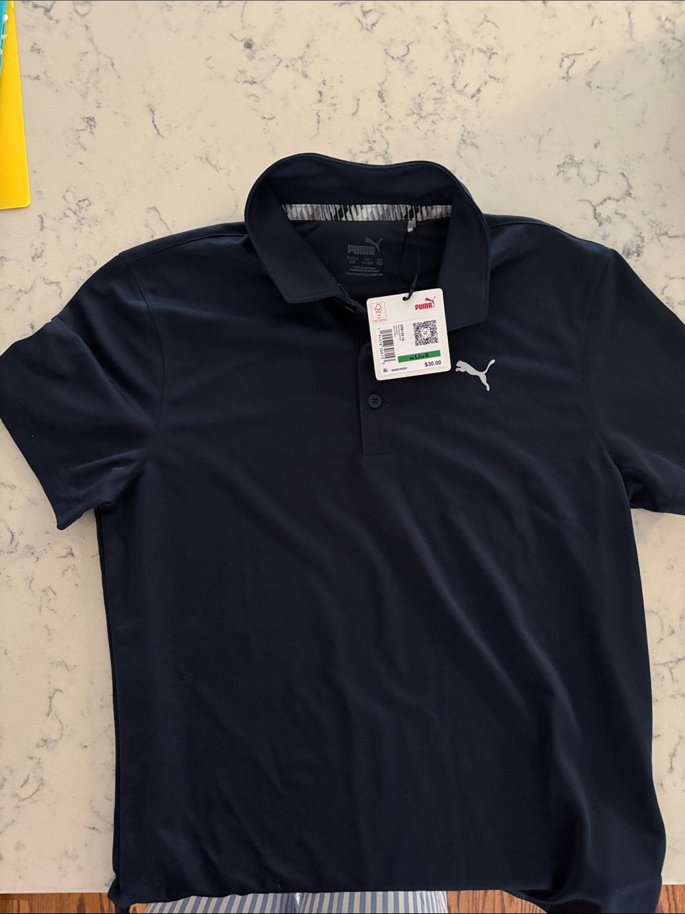 Puma Kid’s Navy Polo Shirt
